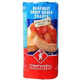 12 Count Bolletje Beschuit Original/Regular (Dutch Crispbakes/Dutch Rusk/Light Crisp Toast) 12 Roll ea 125gram 4.4oz