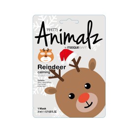 Masque Bar Pretty Animalz Reindeer Sheet Mask Gray 0.71 fl oz, pack of 1
