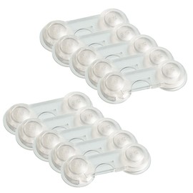 Pack of 10. Offgridtec Door Lock for Baby Drawer Lock Child Safety Door Lock Transparent