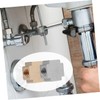 Tofficu 2PCS Adapter Pipe Fitting Connector for Durable Design for
