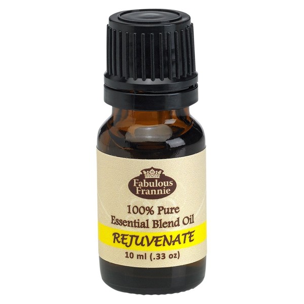 Rejuvenate Pure Essential Oil Blend 10mL Made with Grapefruit, Juniper, Cedarwood and Clary Sage by Fabulous Frannie