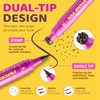 Dual-Ended Freckle Pen, Sponge Stamp & Precision Tip,Mousy Brown 02