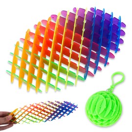 SSKHE Fidget Worm Toy, Worm Big Fidget Toy, Colourful Stretchy Sensory Stress, Travel, Sensory Slug Resistance Fidget Toy for Children and Adults, Relieves Stress