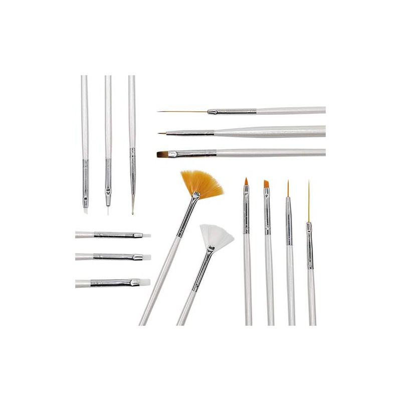Americanails Master Nail Artist Brush Set 15pc