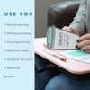 LapGear Compact Lap Desk - Rose Quartz - Fits Up