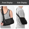 2 PCS Adjustable Arm Sling for Broken Wrist Breathable Shoulder
