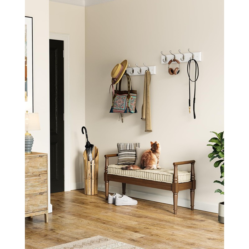 AMADA HOMEFURNISHING Coat Rack Wall Mount 2 Pack, Coat Hooks