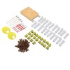 Queen Bee Rearing System Plastic Breeding Cell Cup Kit Beekeeping