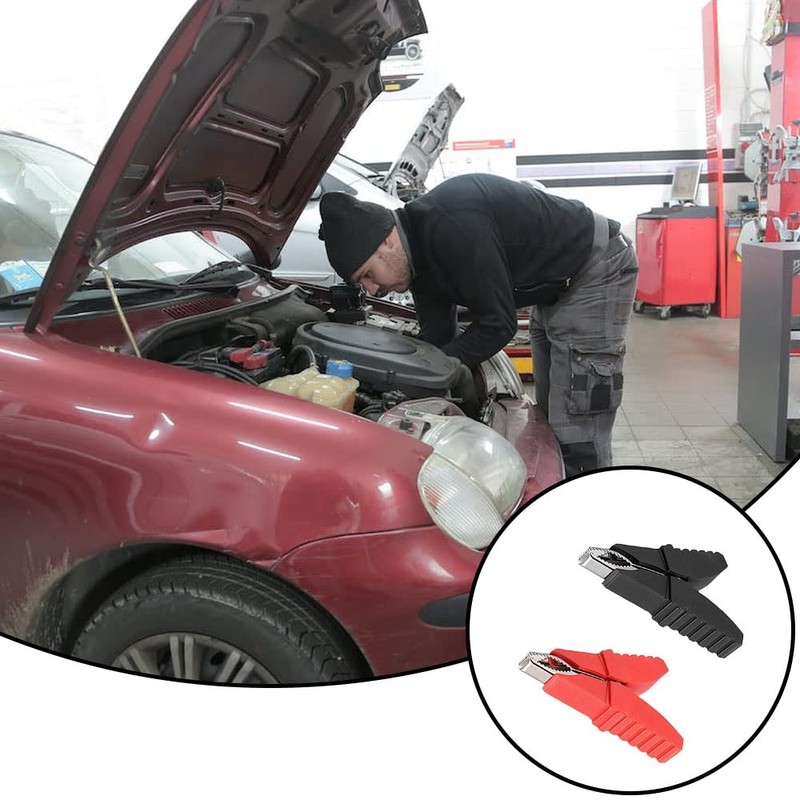 Crocodile Clips 2 Pack Butterfly Type Insulative Full Protective Alligator