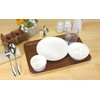 TATSU-CRAFT ST Tray, M, Wood, Oak, Dishwasher-Safe, Bon Tray, Stylish,