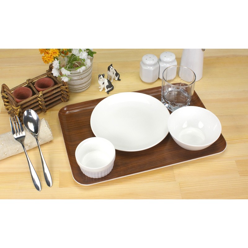 TATSU-CRAFT ST Tray, M, Wood, Oak, Dishwasher-Safe, Bon Tray, Stylish,