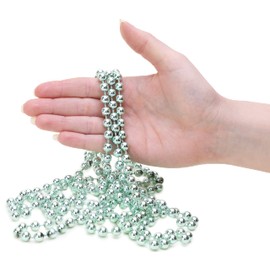 Christmas Concepts® 9ft Christmas Bead Chain - Christmas Bead Garlands - Christmas Decorations (Mint Green)