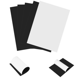 TOWEBOORY Magnetic Sheet, A4, Magnetic Sheet, Photo Paper, Pack of 5, Printable Magnet Sheet, Length 11.8 x Width 8.3 inches (30 cm) x Width 8.3 inches (21 cm), Inkjet Printer Paper, Freely Cutable