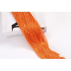 PTNKUIIY String Curtain, Thread Curtain, 300 x 300 cm, Cabinet Curtains, Room Divider, Door Curtains, Threads Fly Curtain, Patio Door, Can Be Shortened, Washable, Festive Seasonal Decoration, Orange,