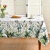 Horaldaily Spring Summer Tablecloth 60x120 Inch Rectangular, Eucalyptus Floral Table