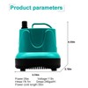 Upettools Submersible Water Pump, Ultra Silence Circulation Multifunctional Water Pump