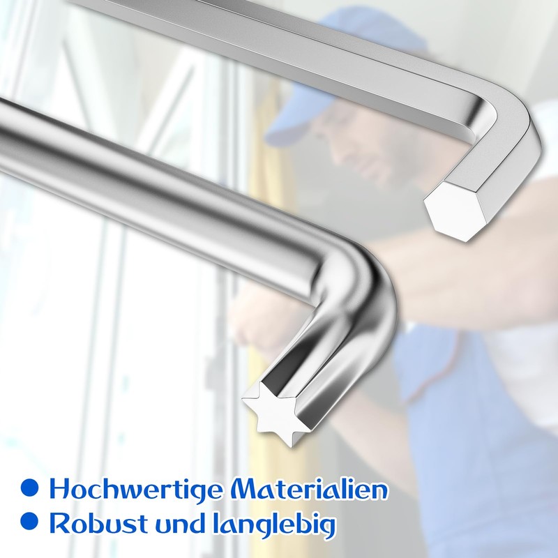 Rohqipmk 2 Piece Window Adjustment Tool Set, Torx 15, Hexagonal