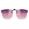 FF FRAZALA Clip-on Sunglasses, Flip-up Type, Polarized Lenses, Ultra Lightweight,