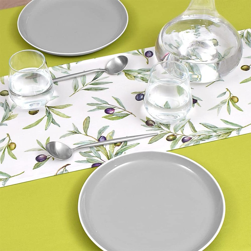 Style Decor W2701920 Table Runner, Laminated, Waterproof, Nordic Table Center,
