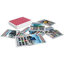 Ass Altenburger Set of 3 quartet games / quartet vehicle world consisting of 1. top ass trucks - 2nd top ass emergency call - 3rd top ass super trains