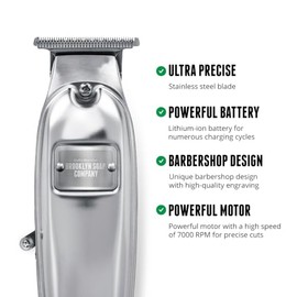 Brooklyn Soap Company - Brooklyn Blade Beard Trimmer USB-C