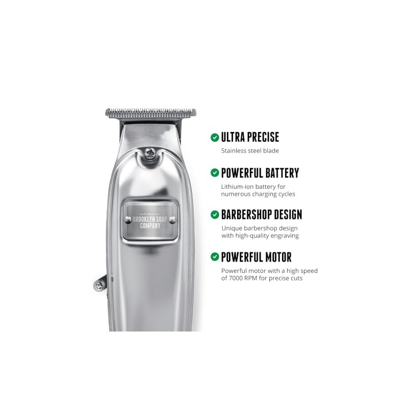 Brooklyn Soap Company - Brooklyn Blade Beard Trimmer USB-C