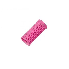 Comair 3011742 Flat Wave Rollers Conical Long Pack of 10 27 mm Pink