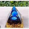 ycyingcheng Moonstone Crystal Orgone Pyramid, Ogan Crystal Energy Tower, Nature