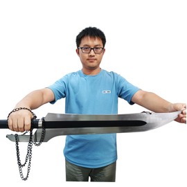 BEESUM 2023 Metal Samurai Tensa Zangetsu Sword - Zanpakutou Real Swords Weapon Full Size Costume Props