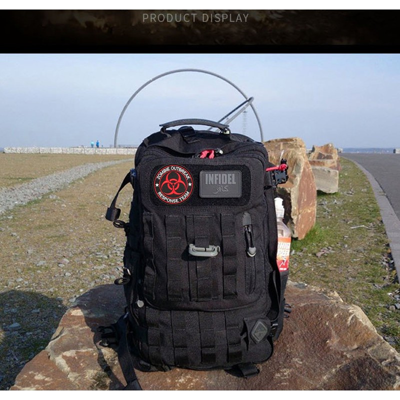 U-LIAN Zombie Outbreak Response Team Biohazard Morale Tactical Patch Embroidered