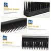 WOONEKY Slicking Back Hair Styling Comb Durable Bristle Brush for