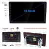 Liehuzhekeji 10.1Inch 2.5D HD Double Din Car Stereo Radio Receiver,