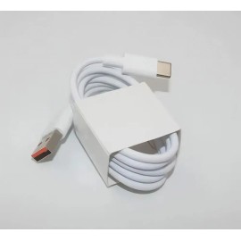 Cable De Carga Rápida Para Infinix 45w Max 1m Tipo C Color Blanco