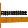 AllGIFT 25-B500-10 Series 25-B500 Terminal Block Barrier Strip, Dual Row