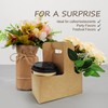 MIQQFUT 55pcs Drink Carrier With Handle 2 Or 4 Cups