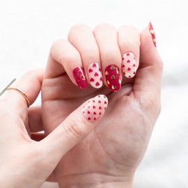 BEAUTYAVENUE Passion Heart Amor Real Gel Nail Sticker