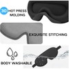 KAV Ultra Thin 3D Eye Mask for Sleeping, Skin-friendly Contoured