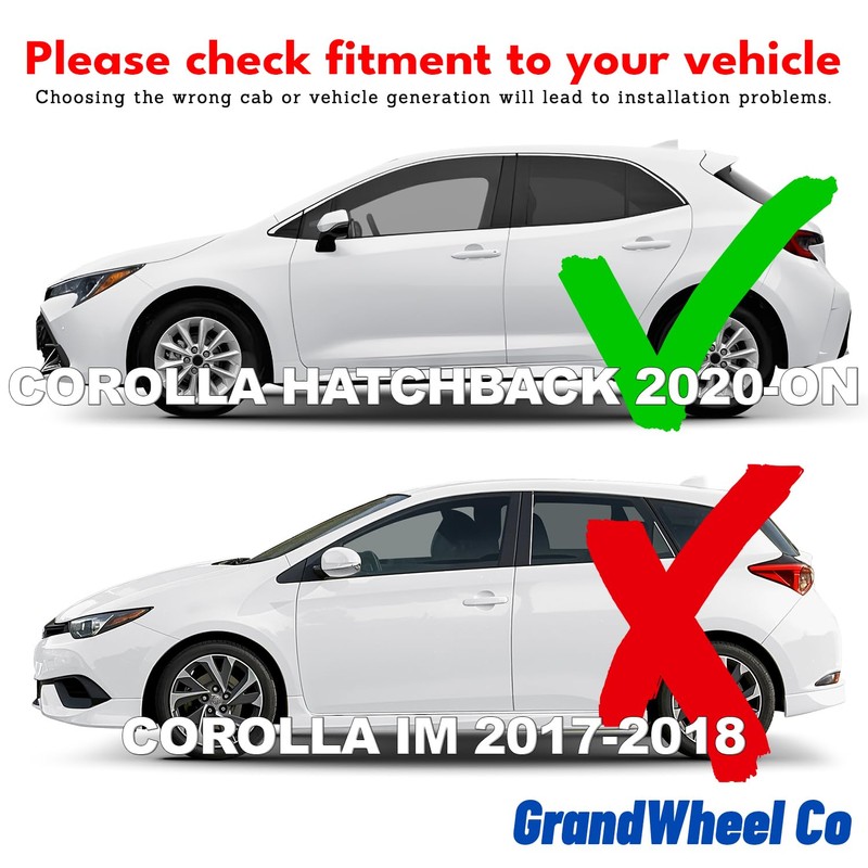 Window Deflectors Smoke Tinted in-Channel Side Window Vent Visor Deflectors