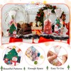 Cheriswelry 40Pcs Christmas Cellophane Treat Bags Candy Cookie Bags with