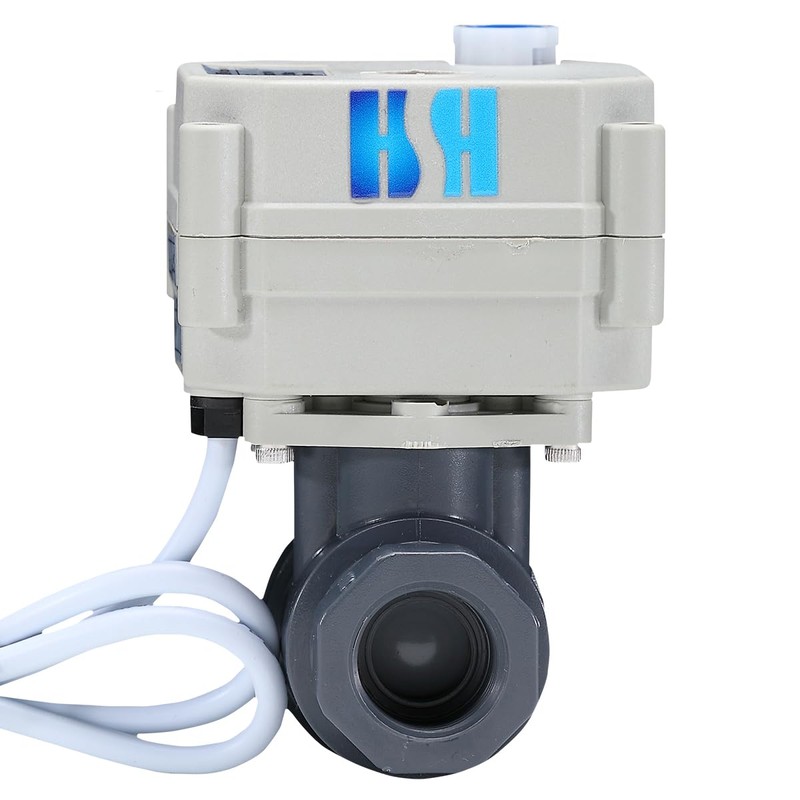 HSH-Flo PVC 2 Way 1" DN25 12VDC 9-24VAC/DC On/Off Plastic