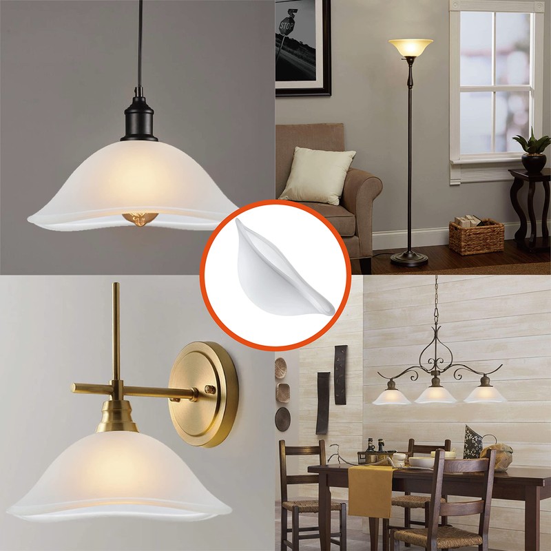 Aspen Creative 23152-11 Clear & Frosted 2 Tone Transitional Style