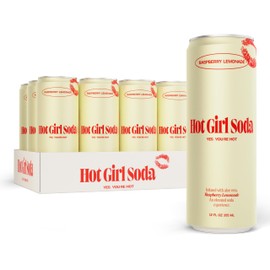 Hot Girl Soda - Raspberry Lemonade - 12 Pack
