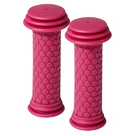 BW USA Small Kids Bike Grips – Mushroom Style Grips for Balance Bikes and 12-16” Pedal Bikes – Pink