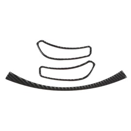 Dashboard Trim Cover Carbon Fiber Instrument Panel Frame Decal Sticker Replacement for Corvette C6 2005‑2013