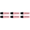 STABILO Boss Original Highlighter Pens Pastel Rose Petal Pack of