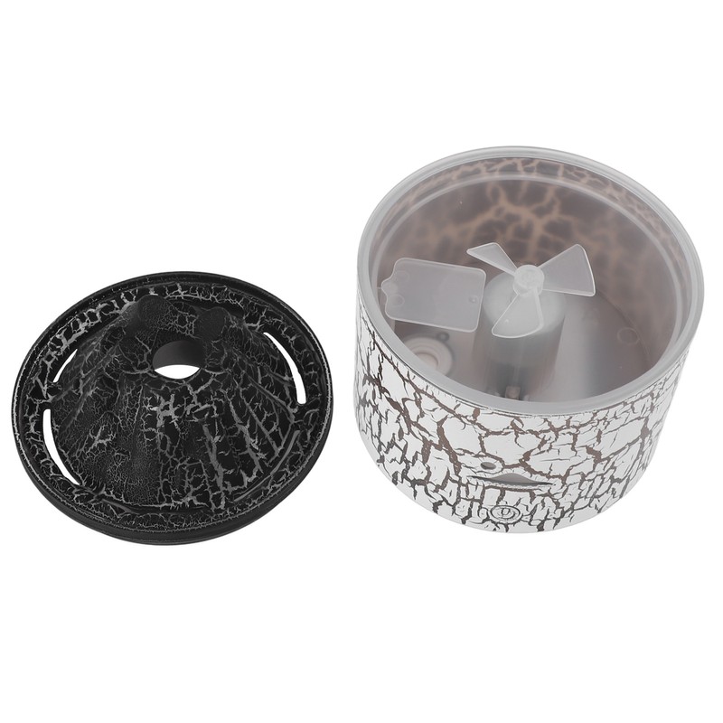 Volcano Diffuser 5V 180ml Relaxing Auto Off Warm Atmosphere Flame