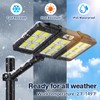 JWT Solar Street Lights Outdoor Waterproof - Solar Powered Parking