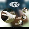 SDukes Prime 2.0 American Football Gloves Receiver (White, M)