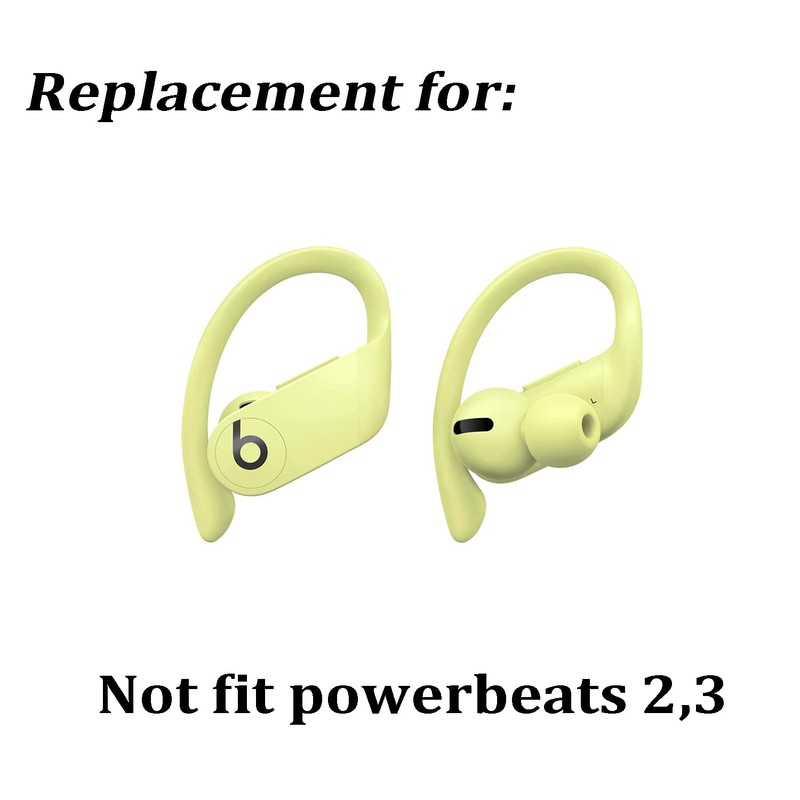 Replacement Silicone Eartips Earbuds Buds Set for Powerbeats Pro Wireless