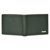 Urban Forest Kyle Two Fold Leather Wallet, Green/Grey with RFID
